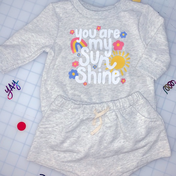 Baby sweatsuit & shorts set - Picture 1 of 1